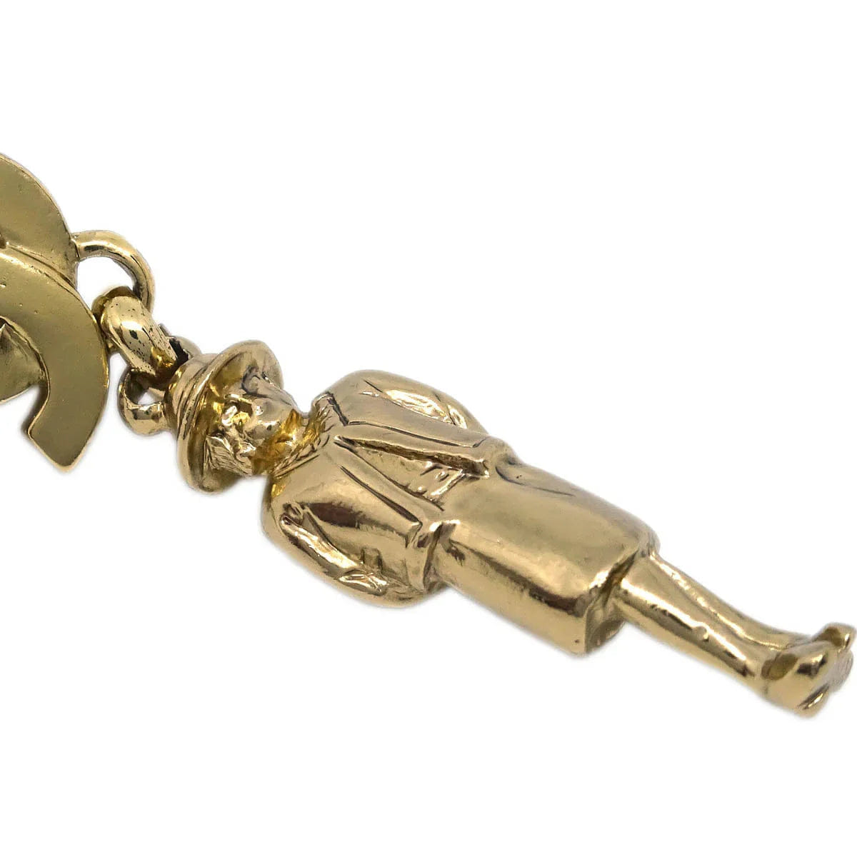 Chanel Dangle Earrings Clip - On Gold 02P