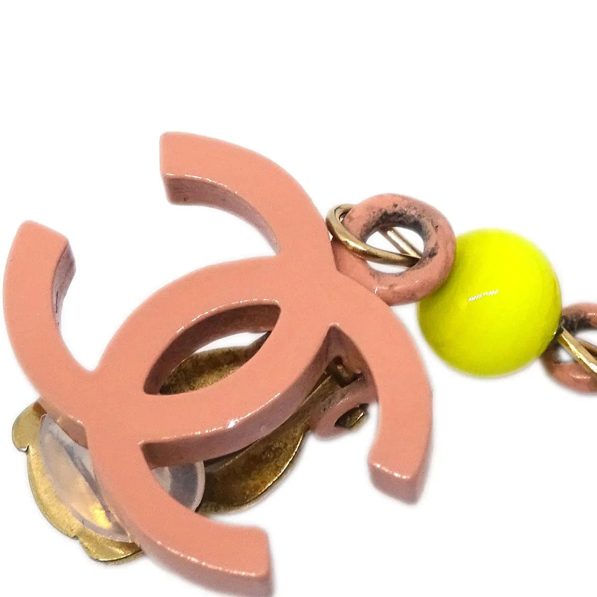 Chanel 2003SS CC Dangle Earrings Clip - On 03S