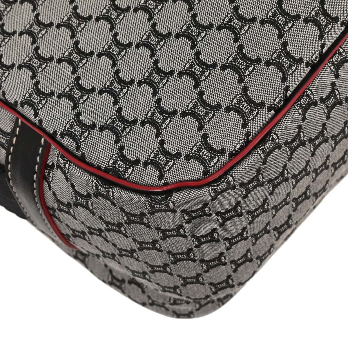 Celine * Gray Macadam Messenger Bag
