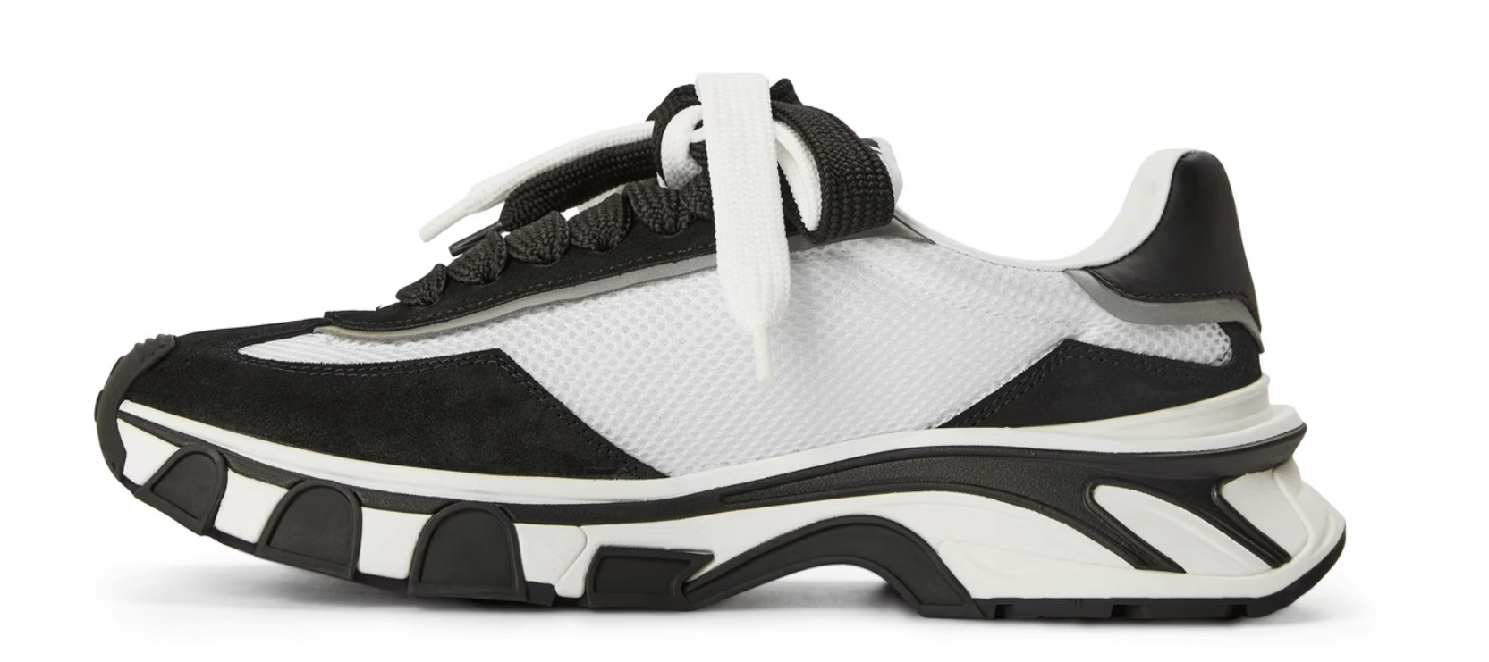 Dolce & Gabbana Dolce and Gabbana DG Frami Mesh Runner Sn61 White/Black