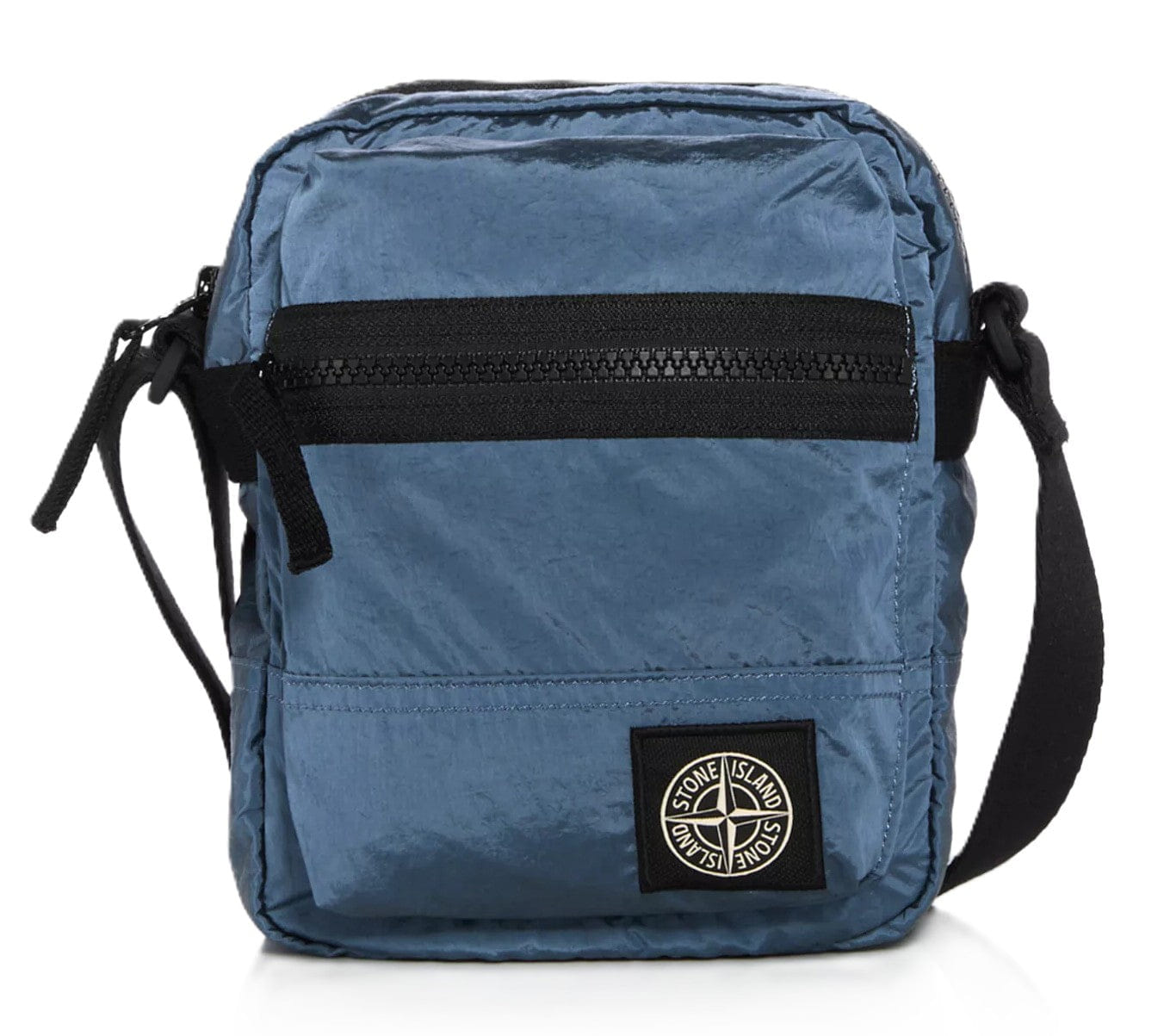 Stone Island Nylon Metal Crossbody Bag Dark Blue