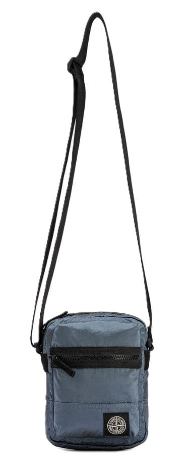 Stone Island Nylon Metal Crossbody Bag Dark Blue
