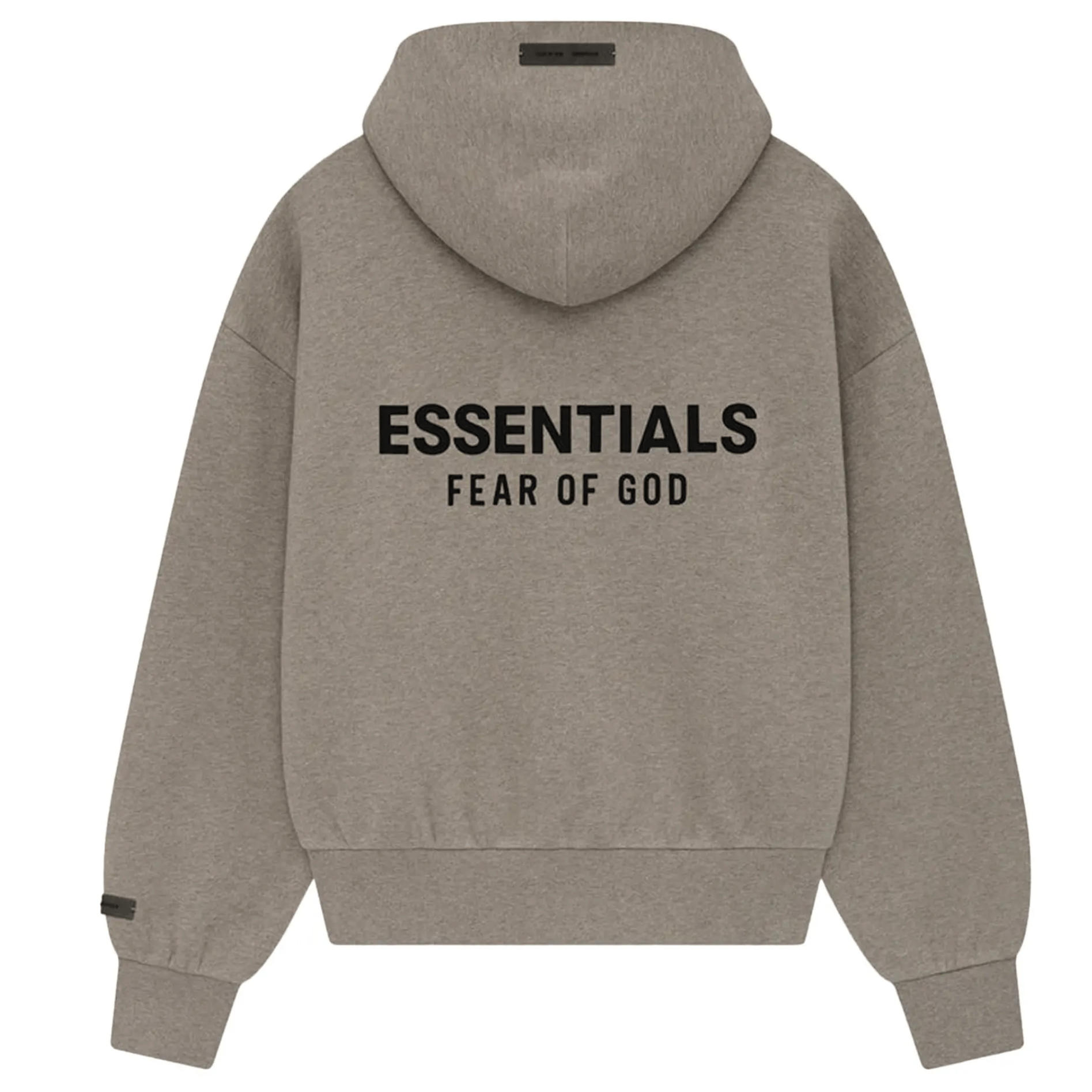 Fear of God Essentials Classic Full Zip - Up Hoodie Homestead Heather (SS25)