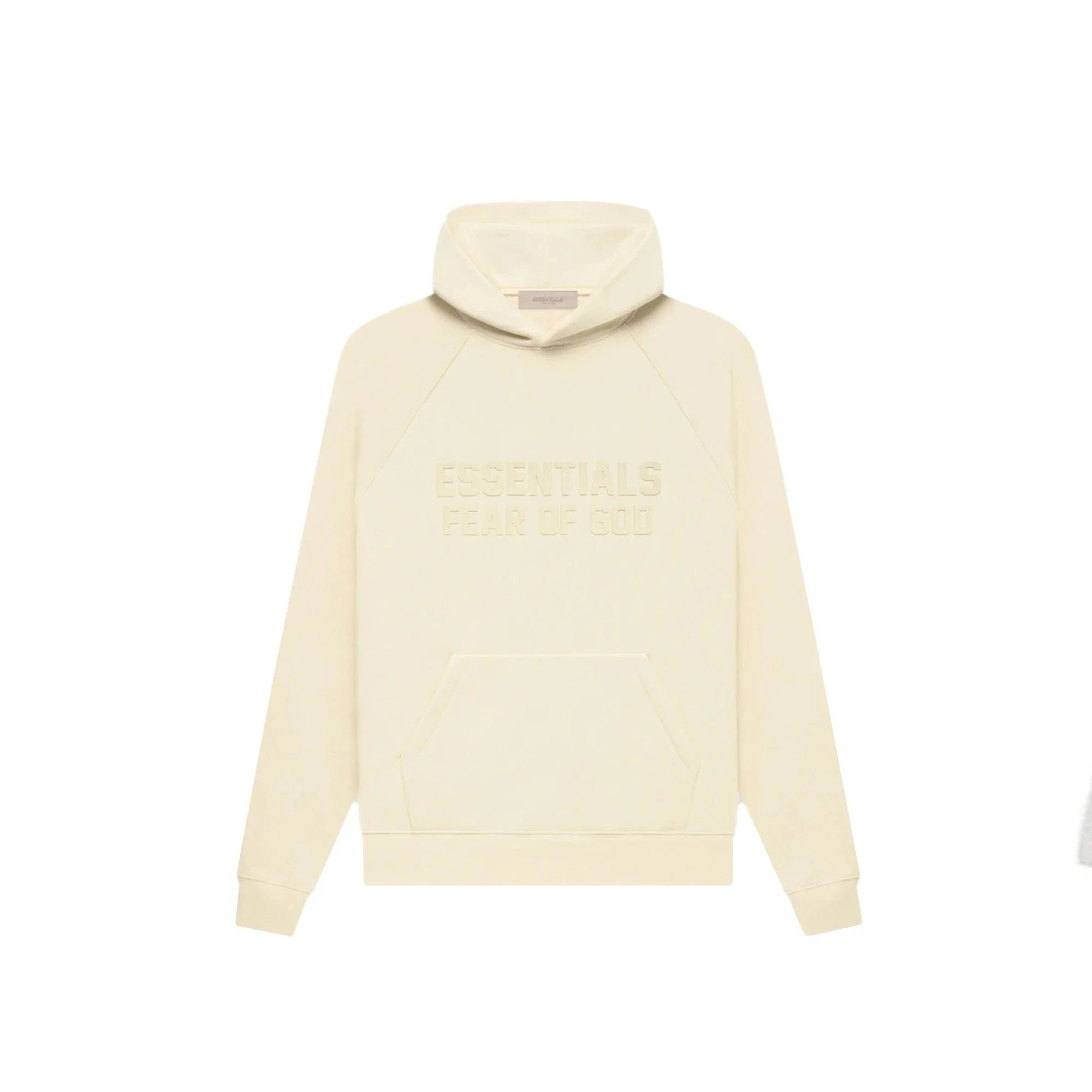 Fear of God ESSENTIALS Pullover Hoodie Egg Shell FW22