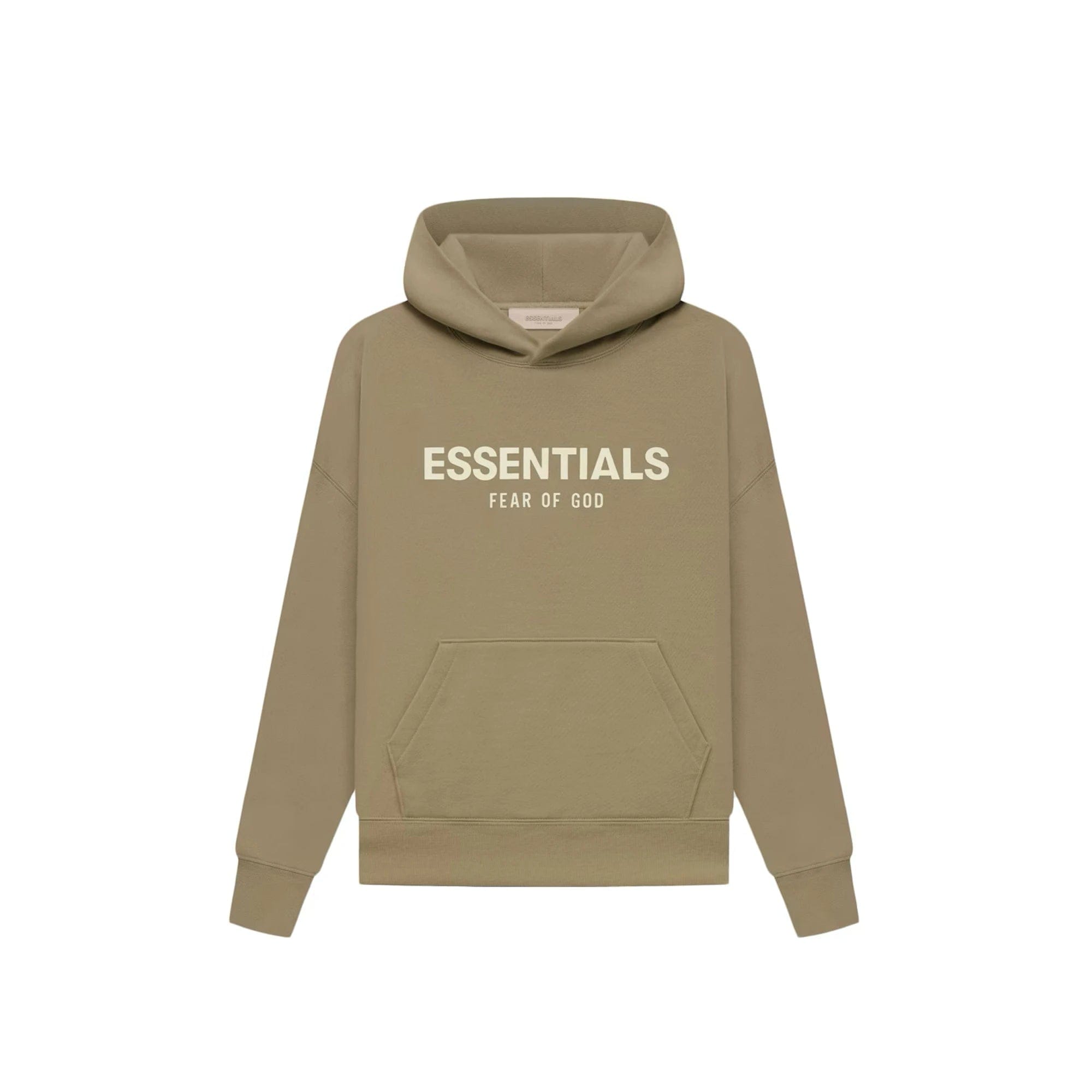 Fear of God ESSENTIALS Pull - Over Hoodie Oak SS22