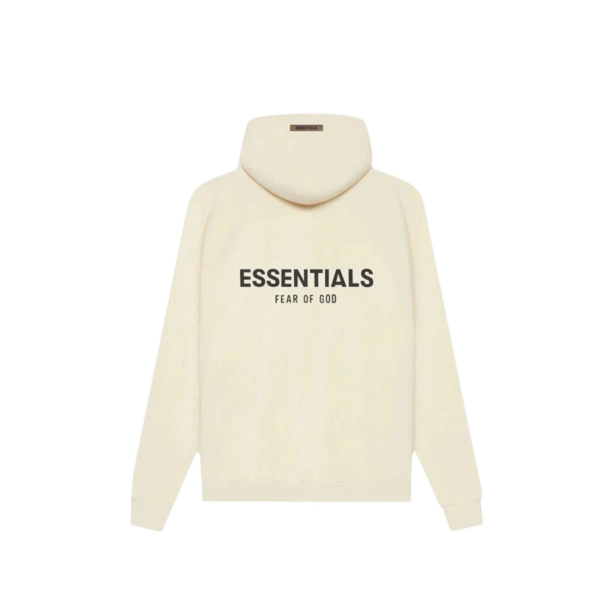 Fear of God ESSENTIALS Pull - Over Hoodie Cream SS21