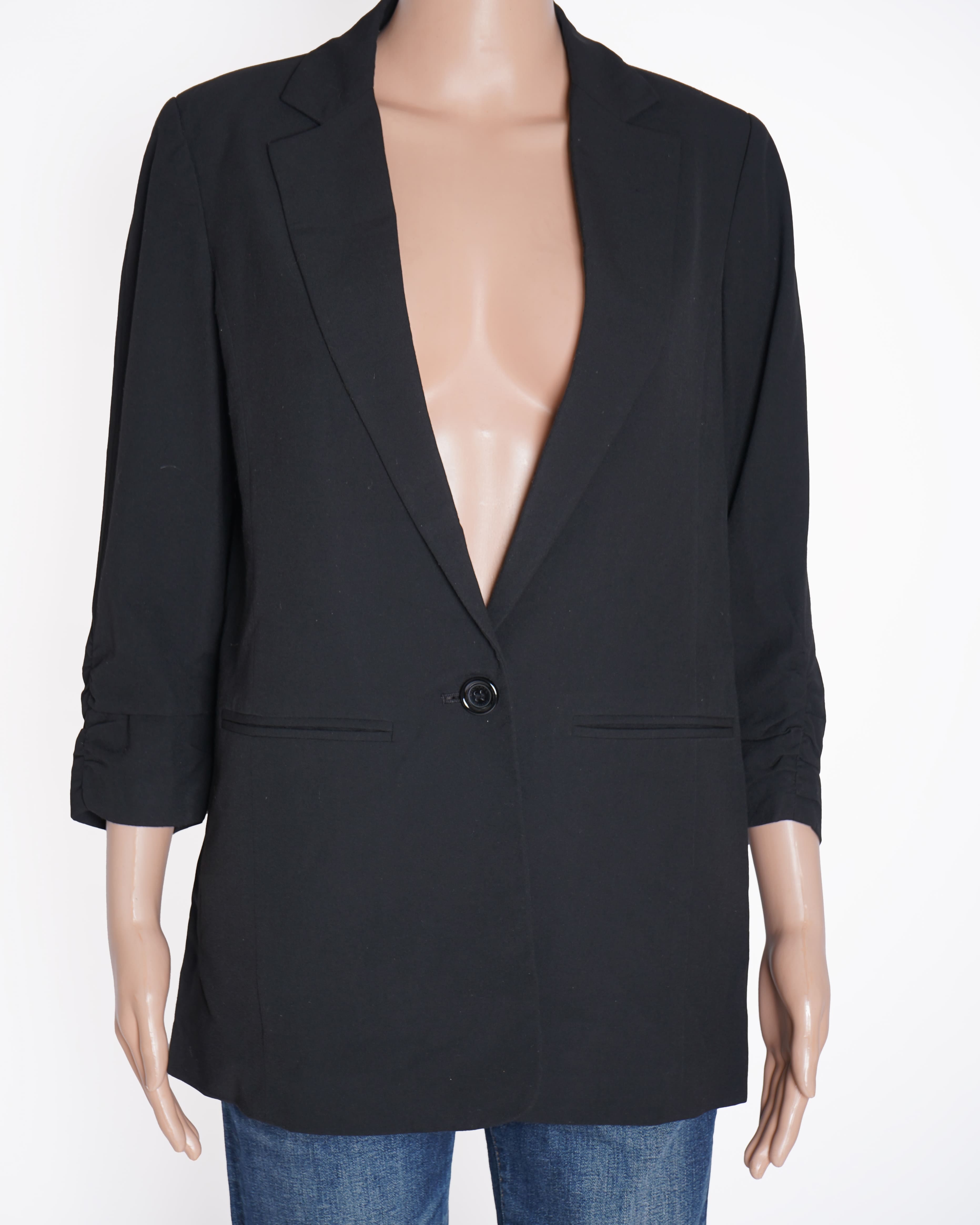 Michael Kors Women's Single Breasted Blazer In Black