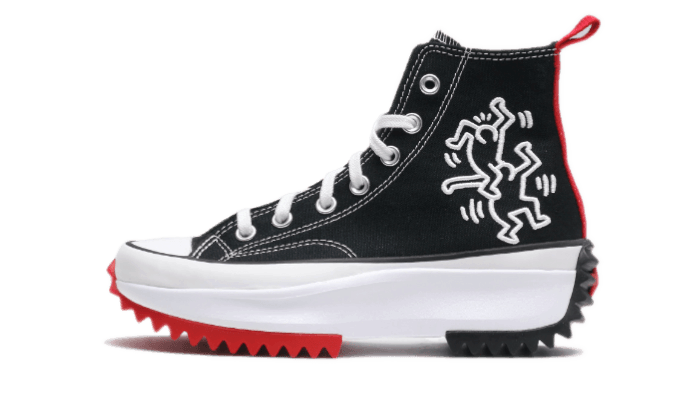 Converse Run Star Hike Hi Keith Haring Black