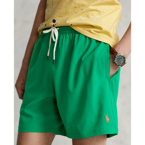 POLO RALPH Lauren TRAVELER SWIM TRUNK - CRUISE GREEN