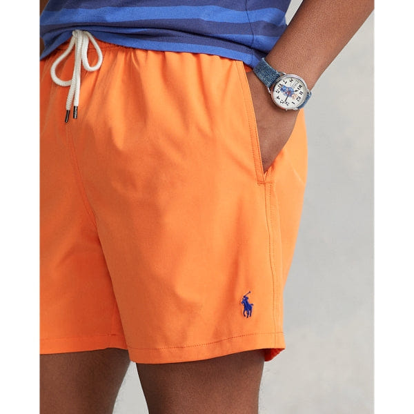 POLO RALPH Lauren TRAVELER SWIM TRUNK - SAILING ORANGE