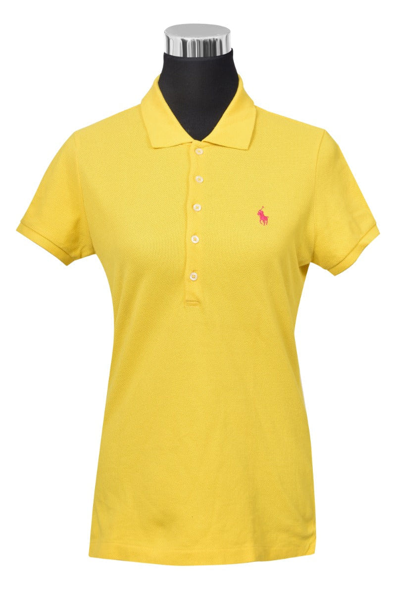 Polo Ralph Lauren Yellow Slim Fit Polo T - Shirt