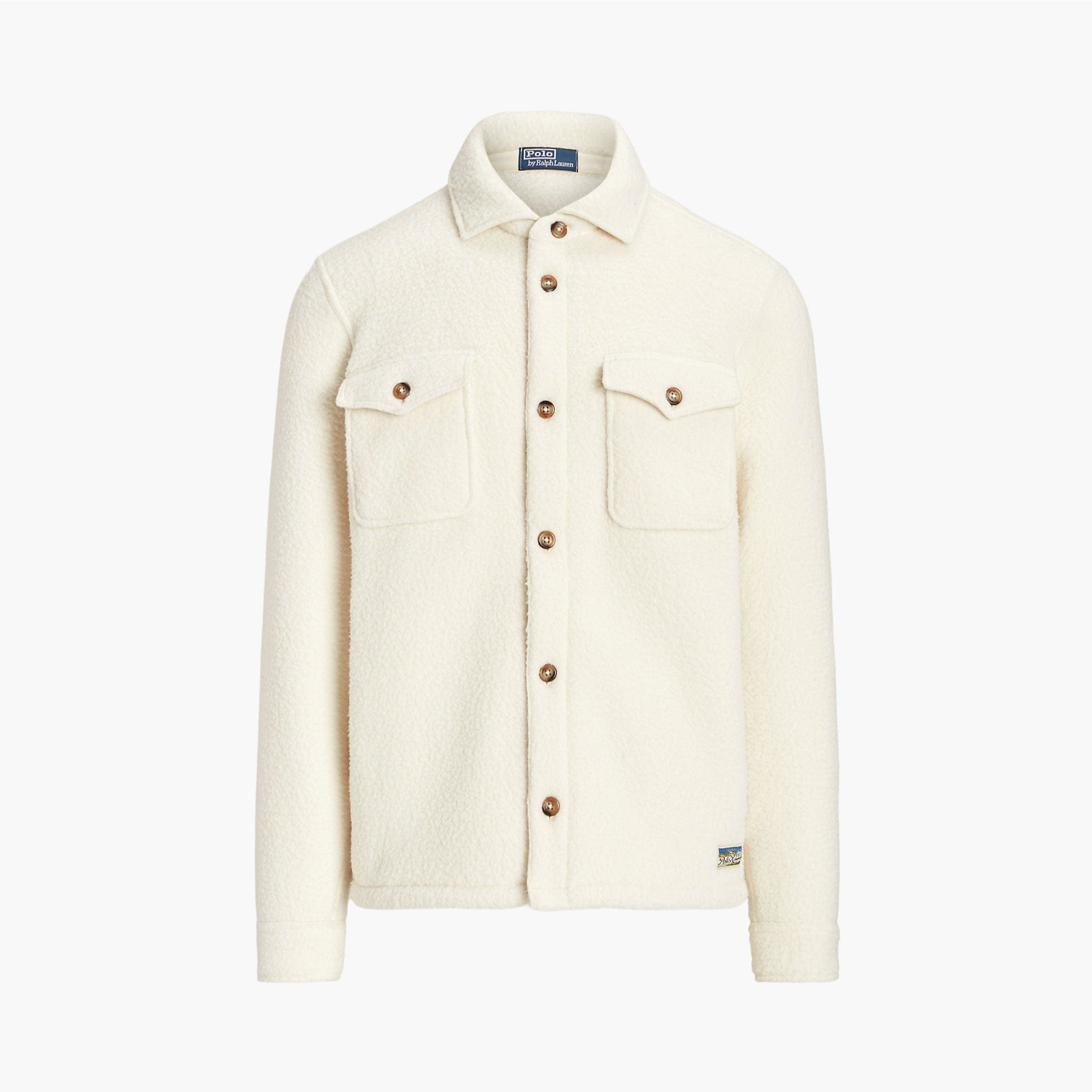 Polo Ralph Lauren Pile Fleece Overshirt Winter Cream