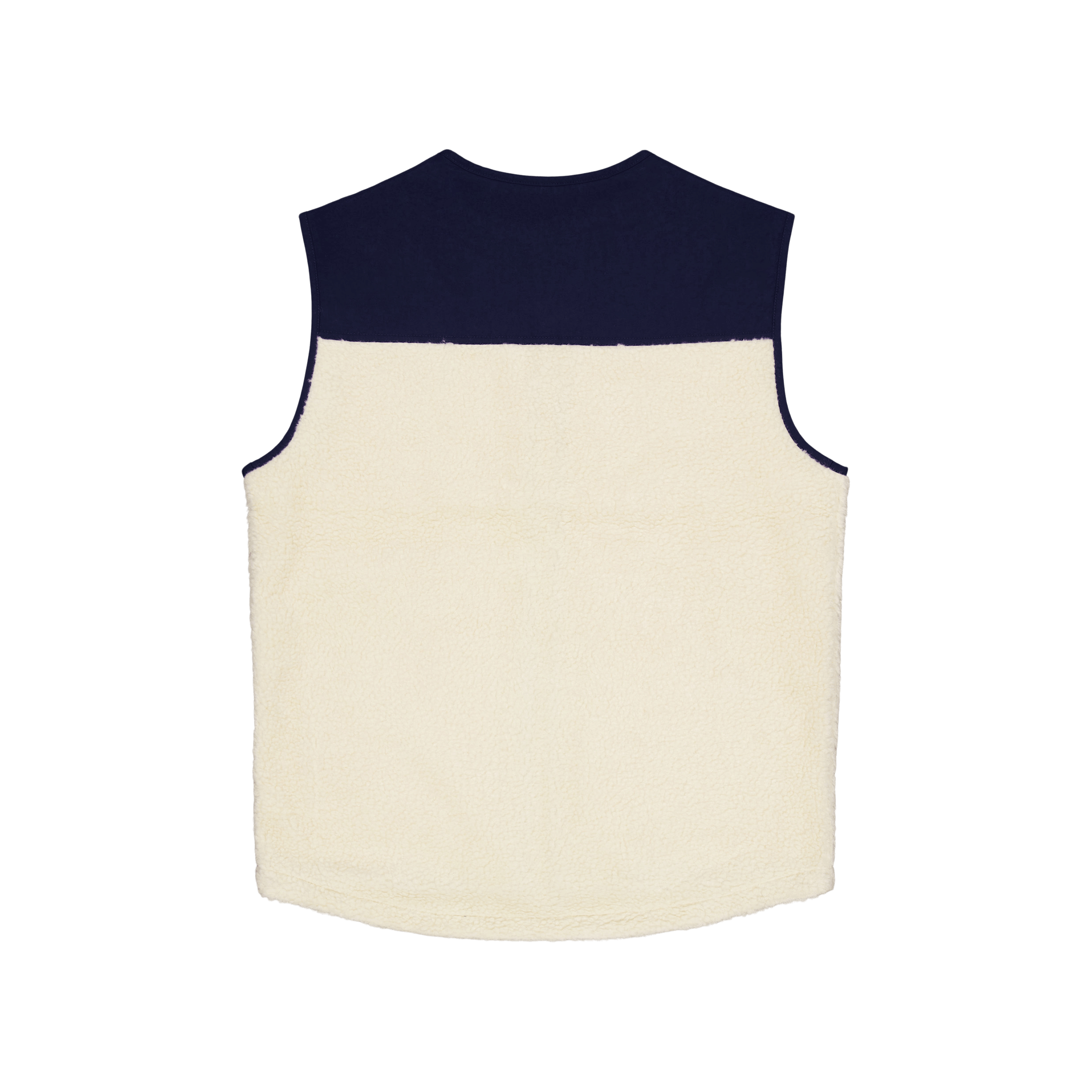 Polo Ralph Lauren Wind - Blocking Hybrid Vest Wintercream / Newport Navy
