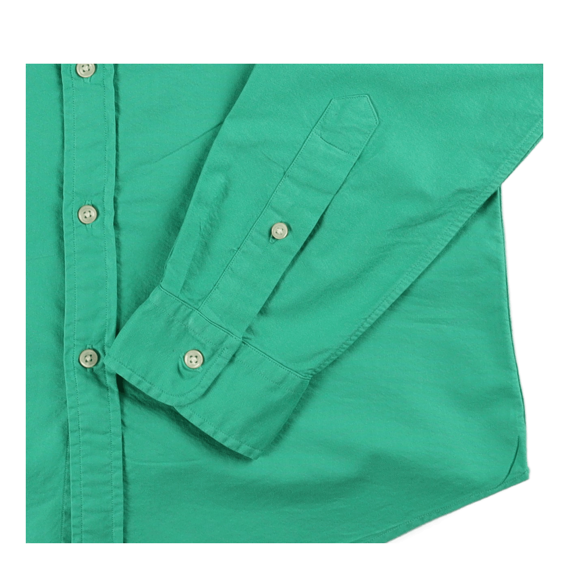 Polo Ralph Lauren Slim Fit Garment - Dyed Oxford Shirt Cabo Green