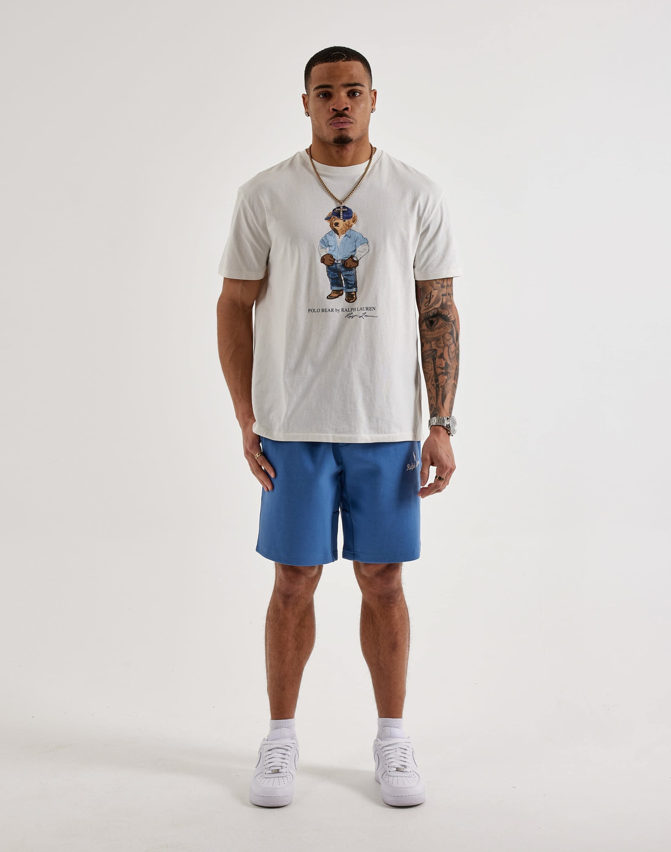 Polo Ralph Lauren Denim Polo Bear T-Shirt