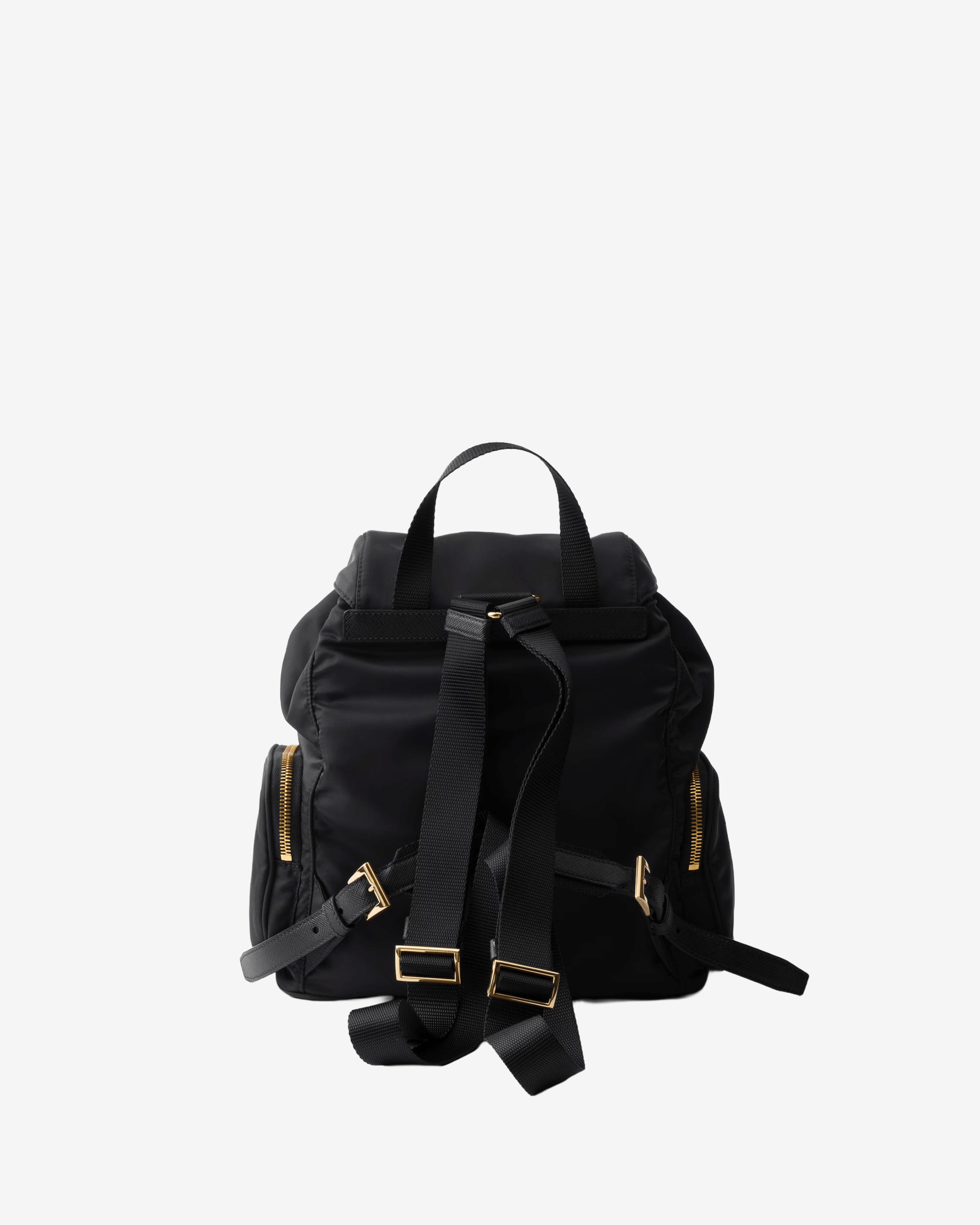 Prada - Women's Fabric Backpack - (Black)