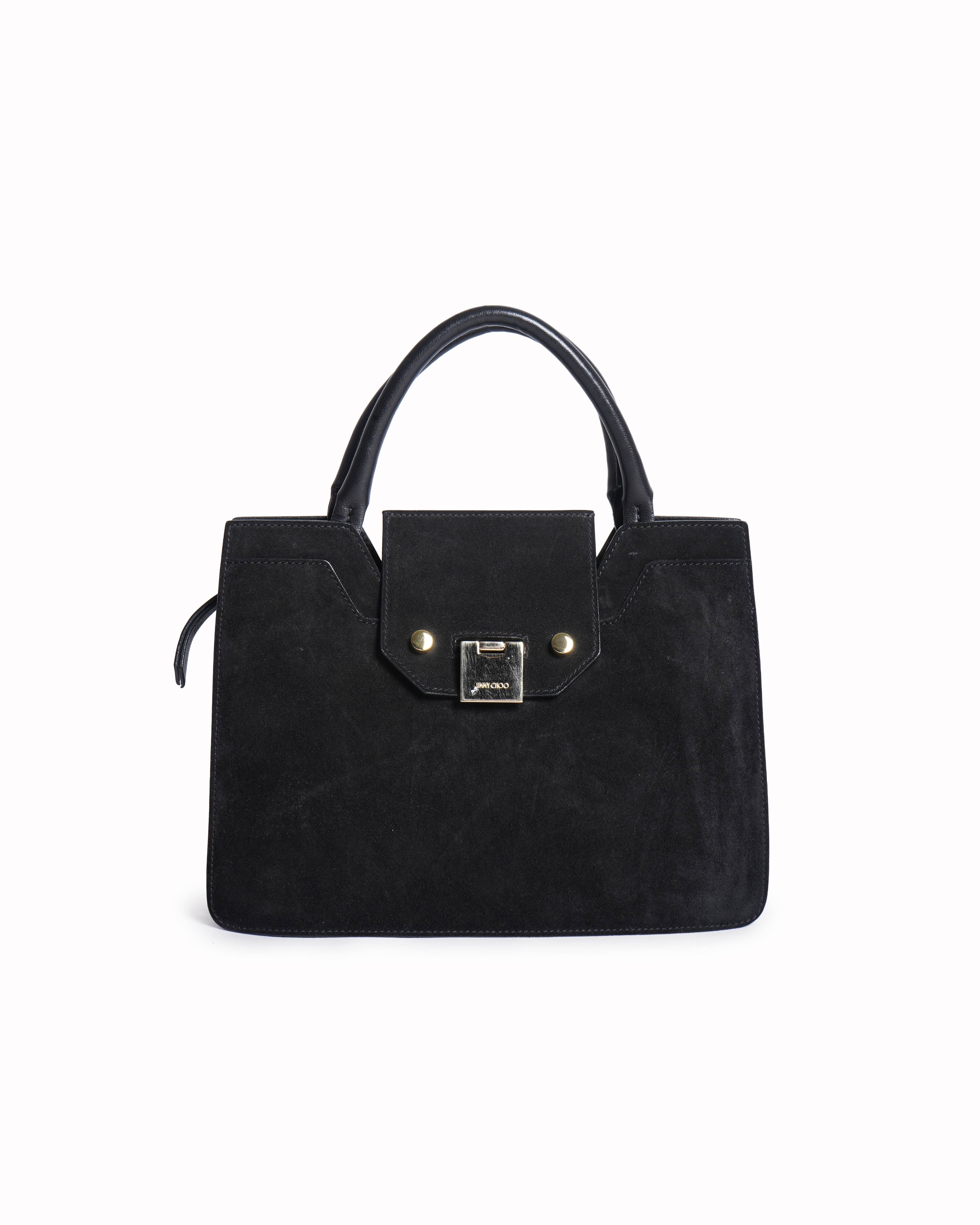 Jimmy Choo Rebel S Suede Handbag
