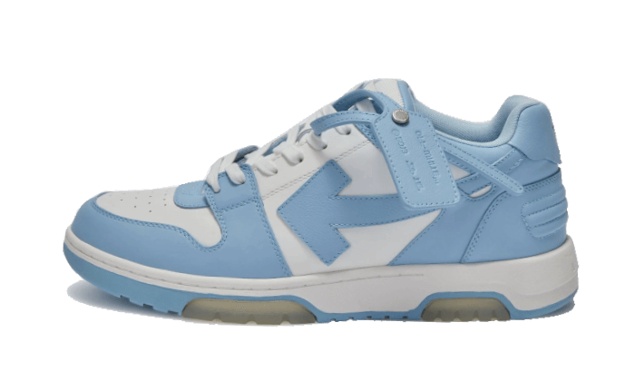 Off-White Out Of Office OOO Calf Leather White Light Blue