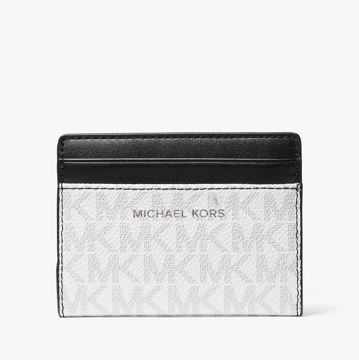Michael Kors Cooper Signature Logo Bi - Fold Wallet Bright White