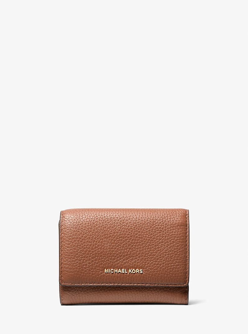 Michael Kors Portefeuille Bryant en cuir grainé de taille moyenne