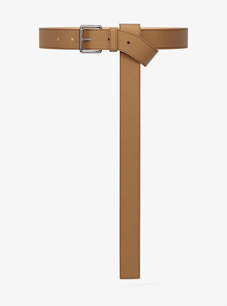 Michael Kors Ceinture en cuir grainé