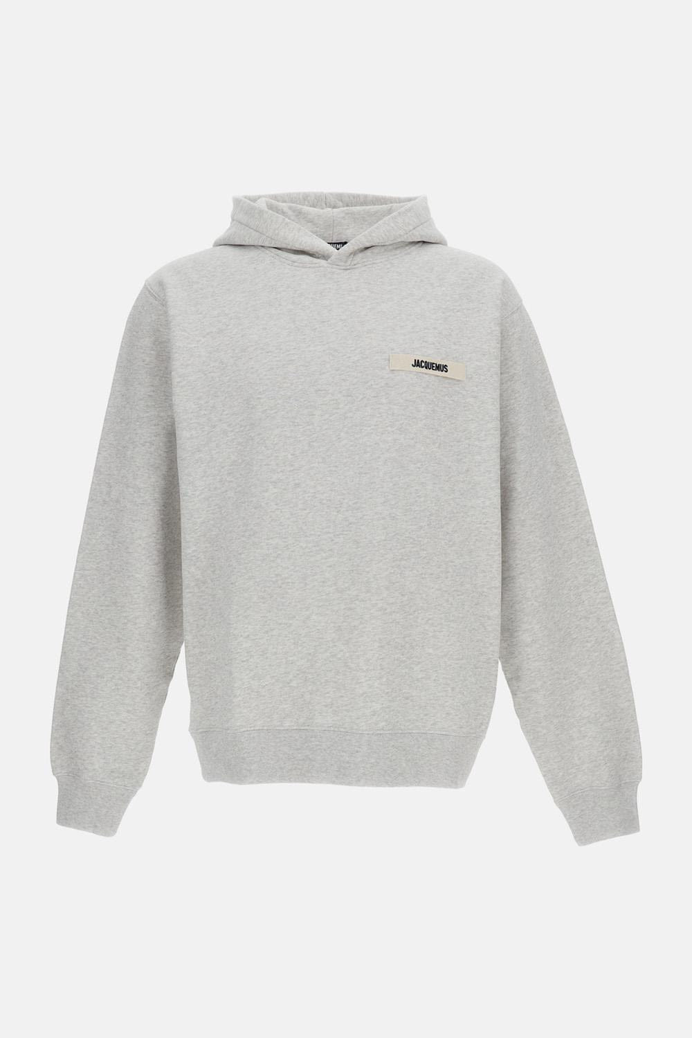 Jacquemus FELPA LE HOODIE GROS GRAIN