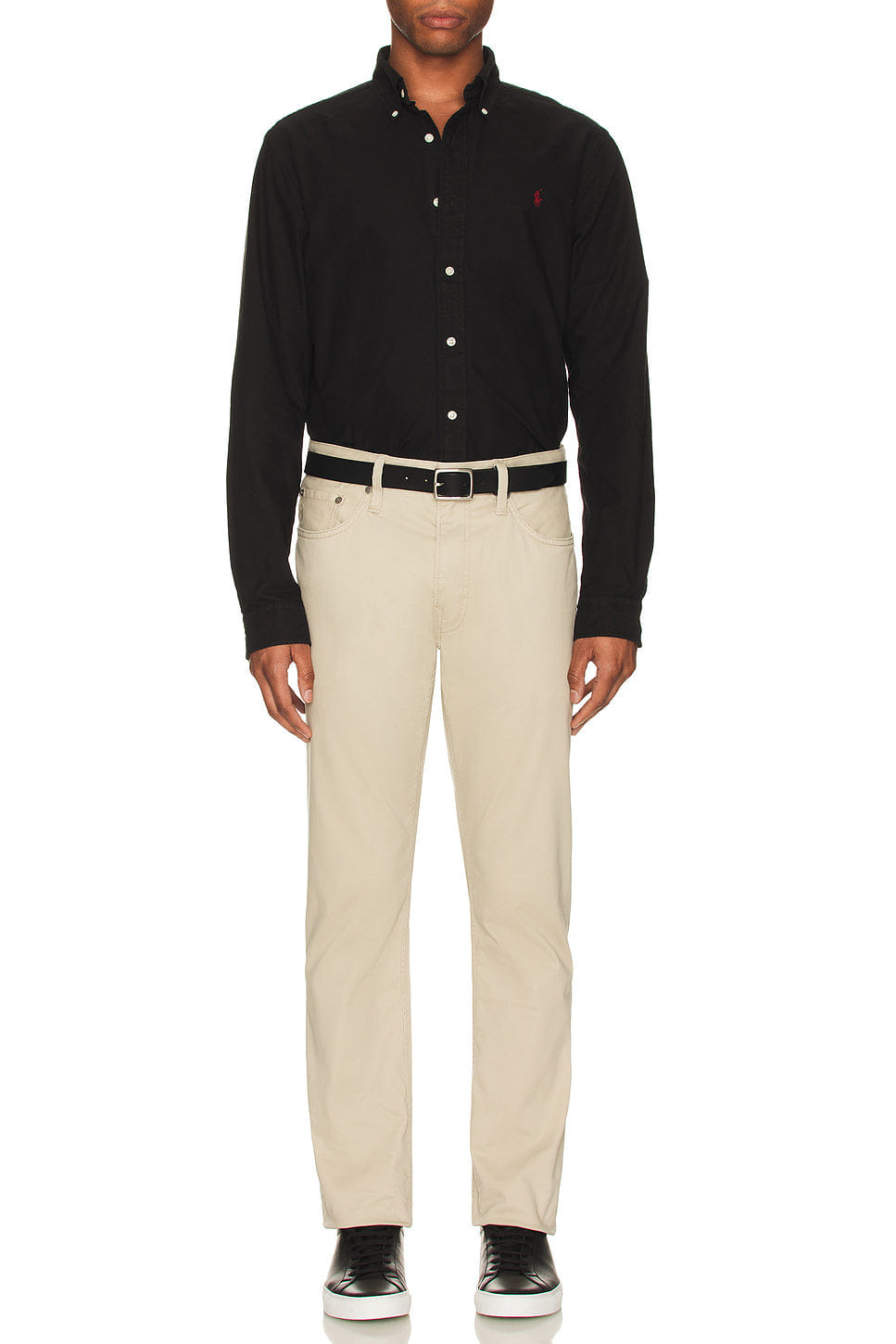 Polo Ralph Lauren Garment Dyed Oxford Shirt in Black