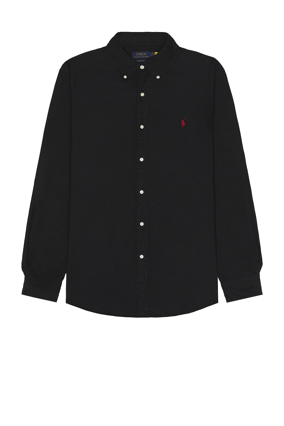 Polo Ralph Lauren Garment Dyed Oxford Shirt in Black