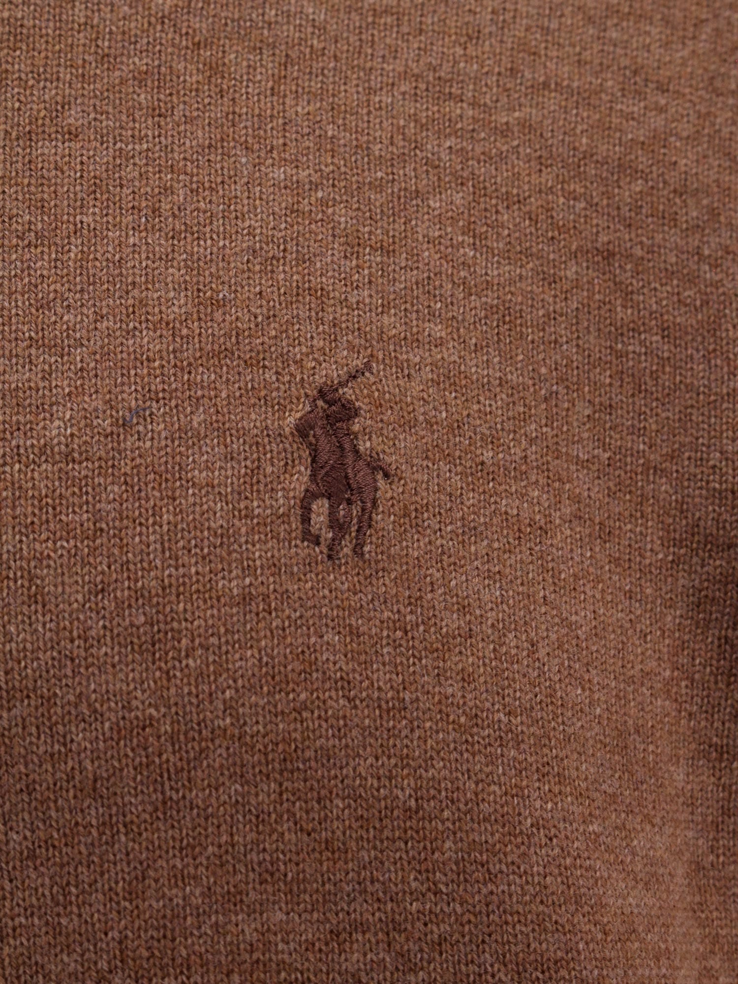POLO RALPH Lauren Regular fit responsible wool sweater with embroidered logo