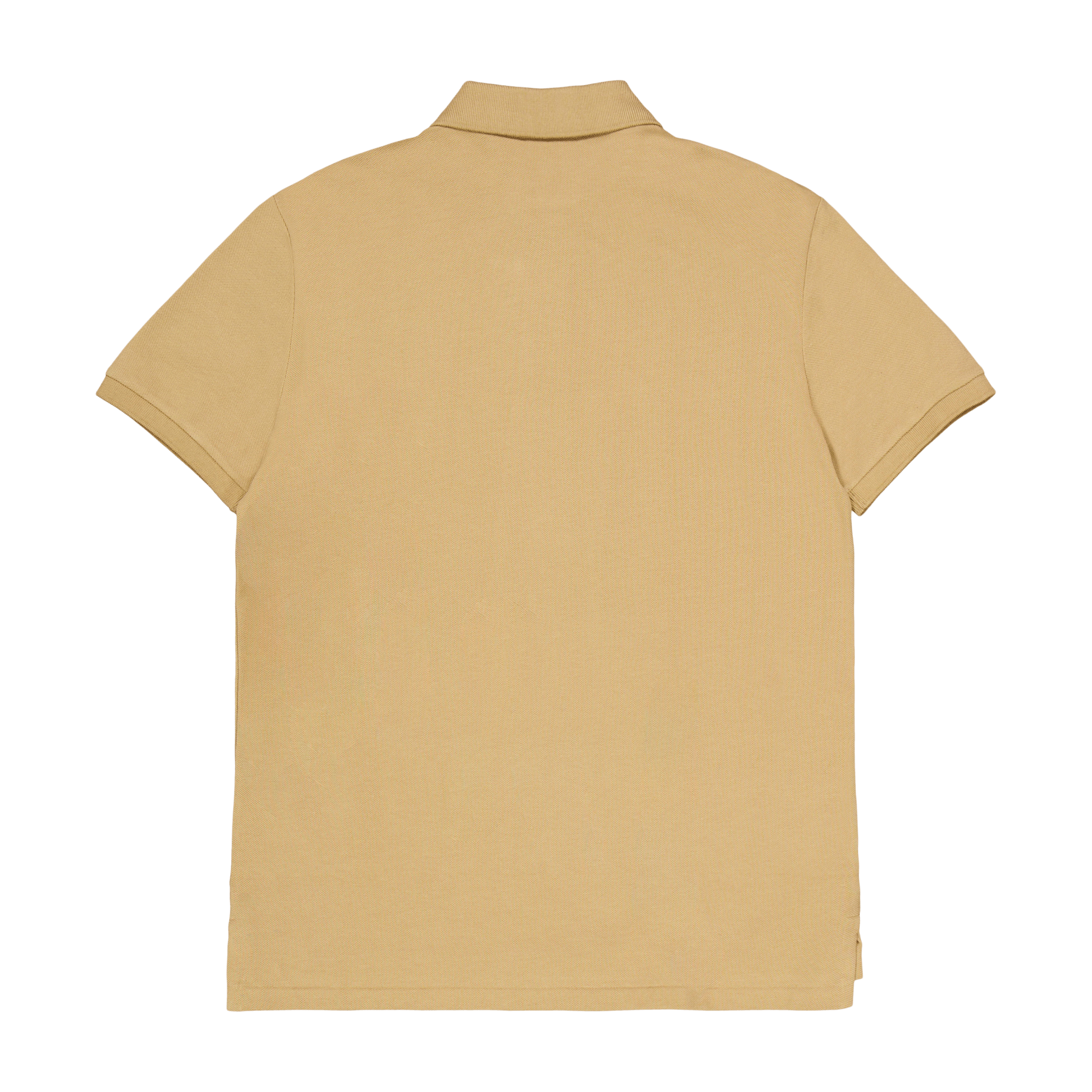 Polo Ralph Lauren Custom Slim Fit Mesh Polo Shirt Cafe Tan