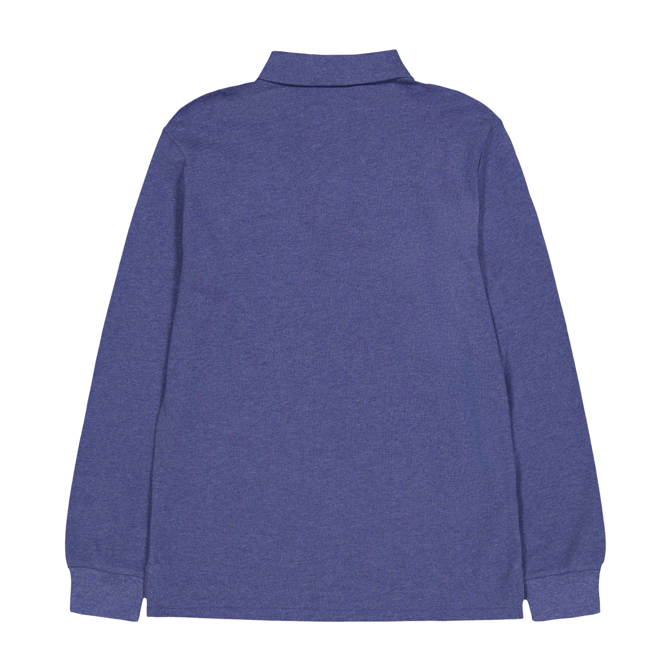 Polo Ralph Lauren Custom Slim Long - Sleeve Polo Navy Heather