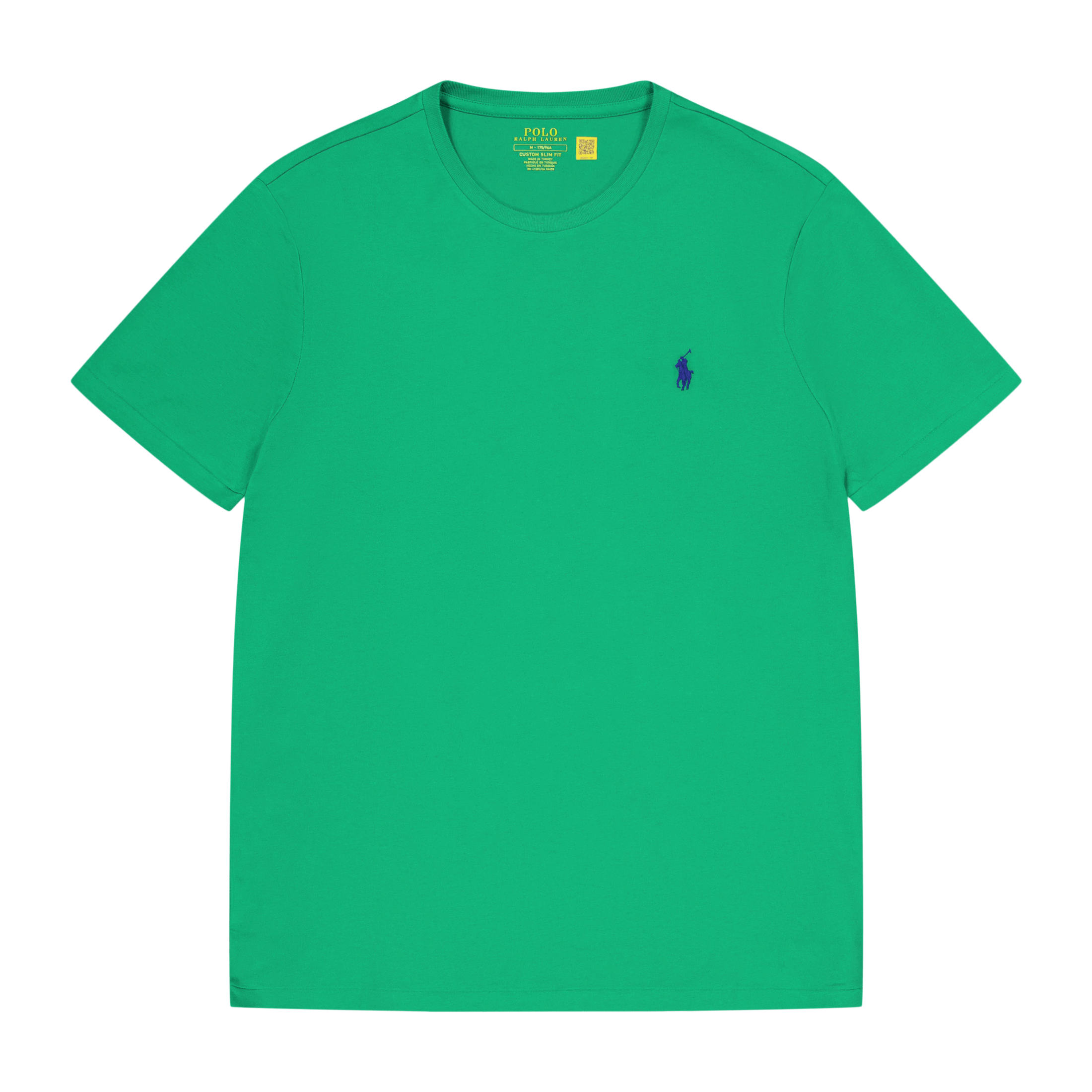 Polo Ralph Lauren Custom Slim Fit Jersey Crewneck T - Shirt Billiard