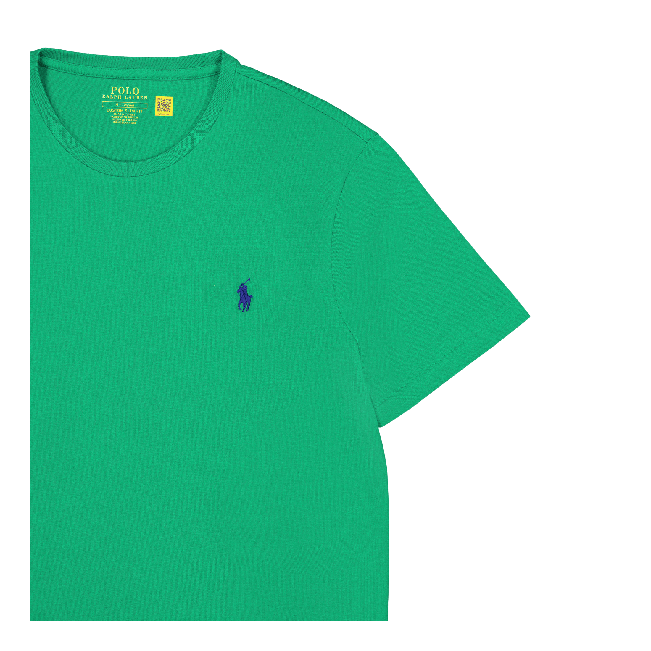 Polo Ralph Lauren Custom Slim Fit Jersey Crewneck T - Shirt Billiard