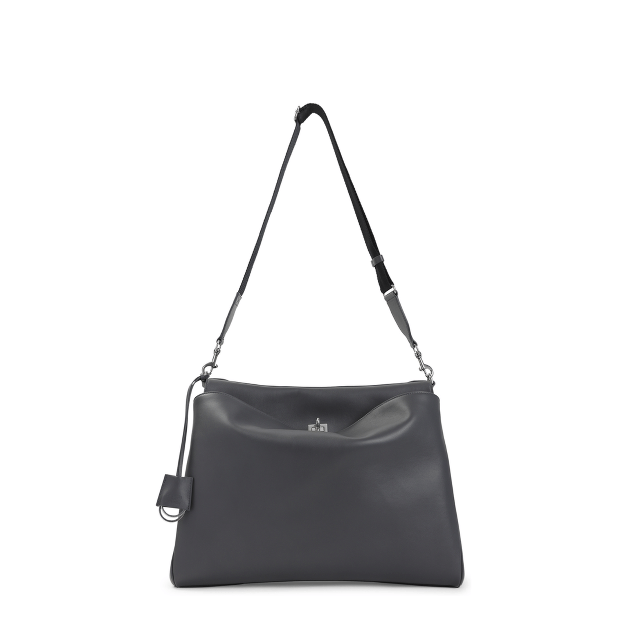 Balenciaga Rodeo Medium Calfskin Messenger Bag - Black