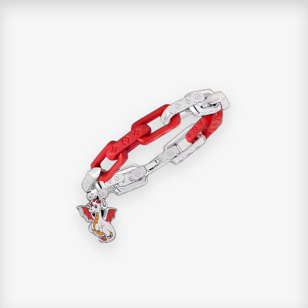 Louis Vuitton LV DRAGON MONOGRAM CHAIN BRACELET