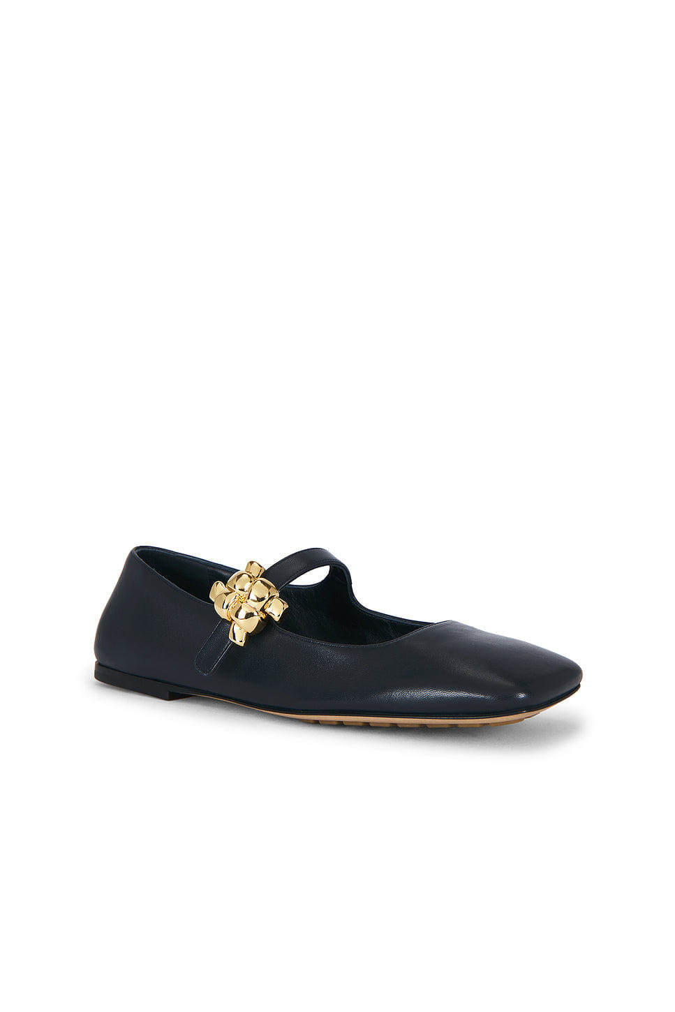 Bottega Veneta Charlotte Mary Jane Ballerina Flat