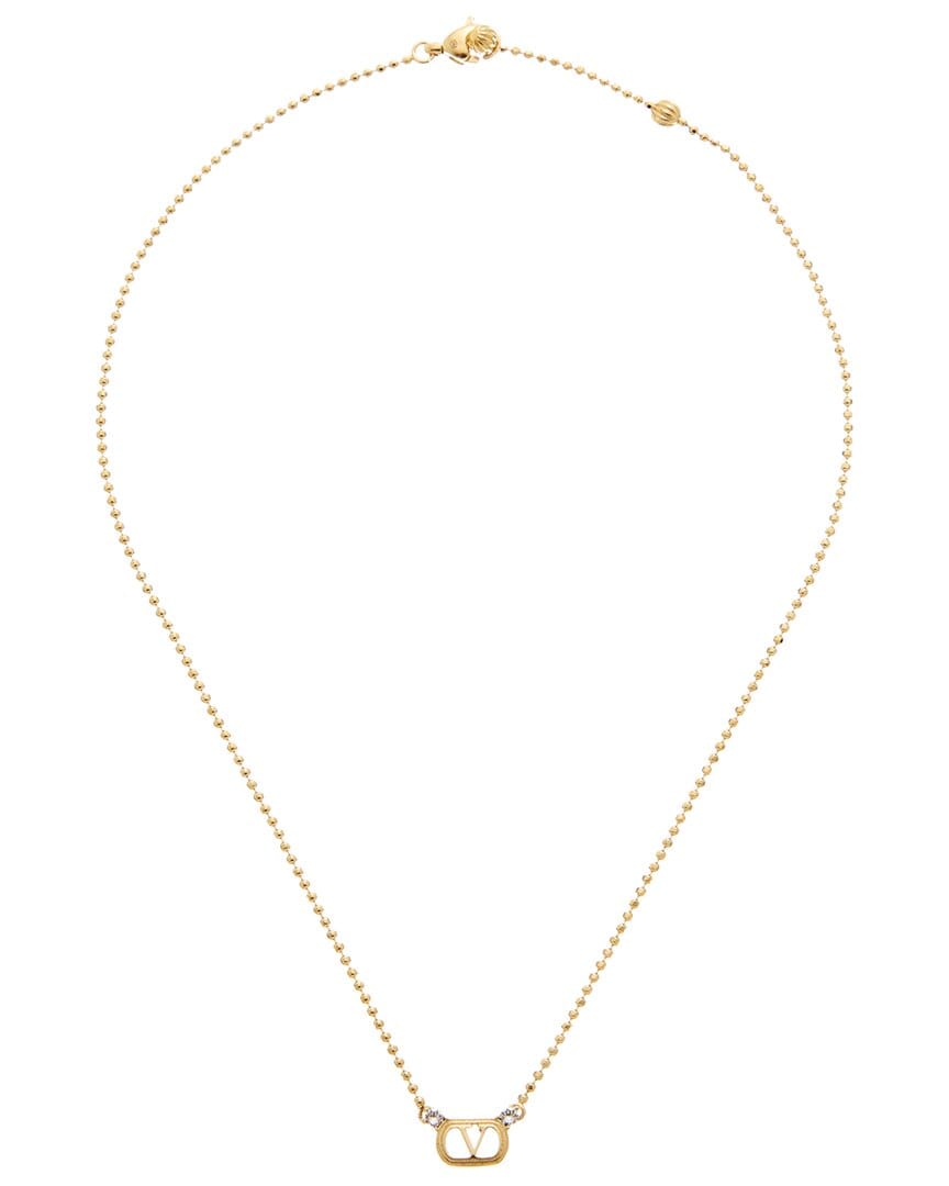 Valentino Ovalette Swarovski Necklace