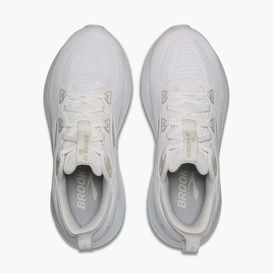 Brooks Glycerin 22 White/White/Grey (Women's)