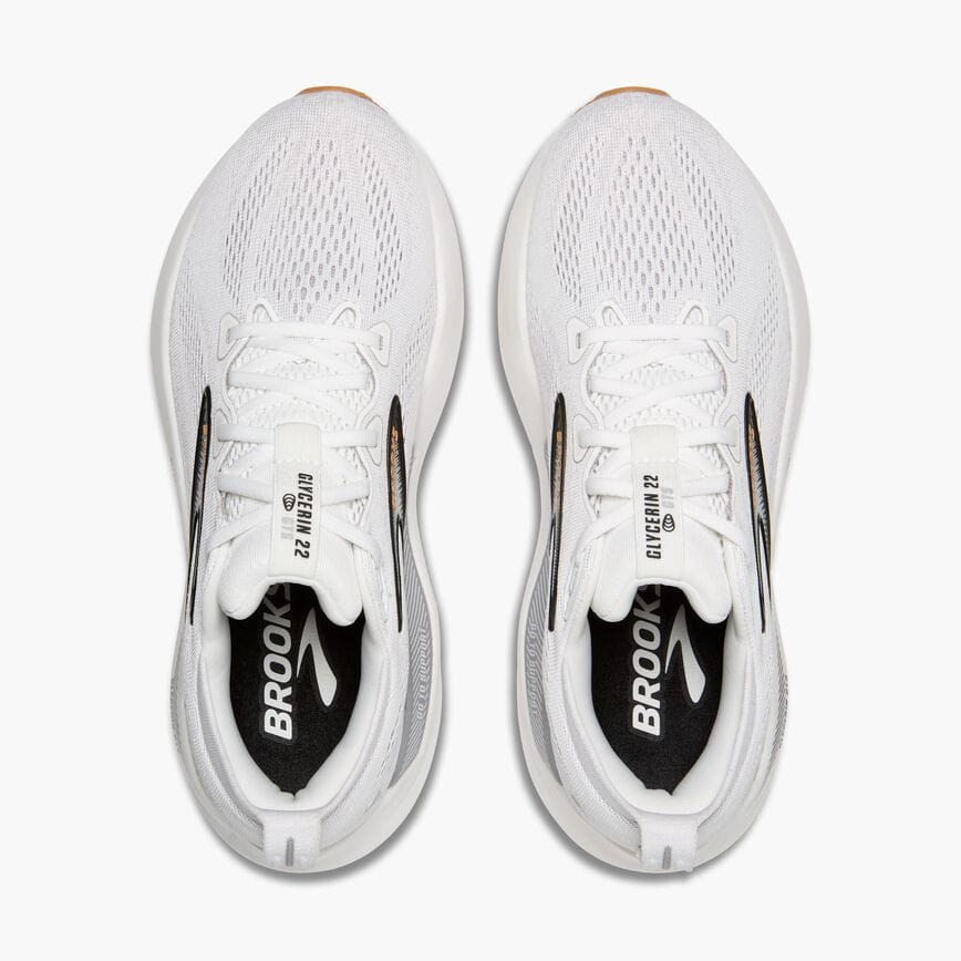 Brooks Glycerin GTS 22 White/Grey/Black (Women's)