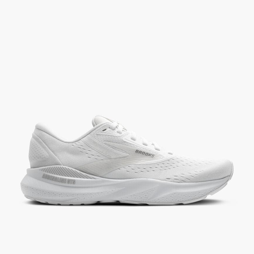 Brooks Adrenaline GTS 24 White/Oyster/Alloy (Women's)