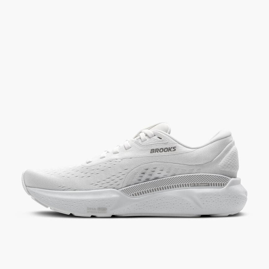 Brooks Adrenaline GTS 24 White/Oyster/Alloy (Women's)