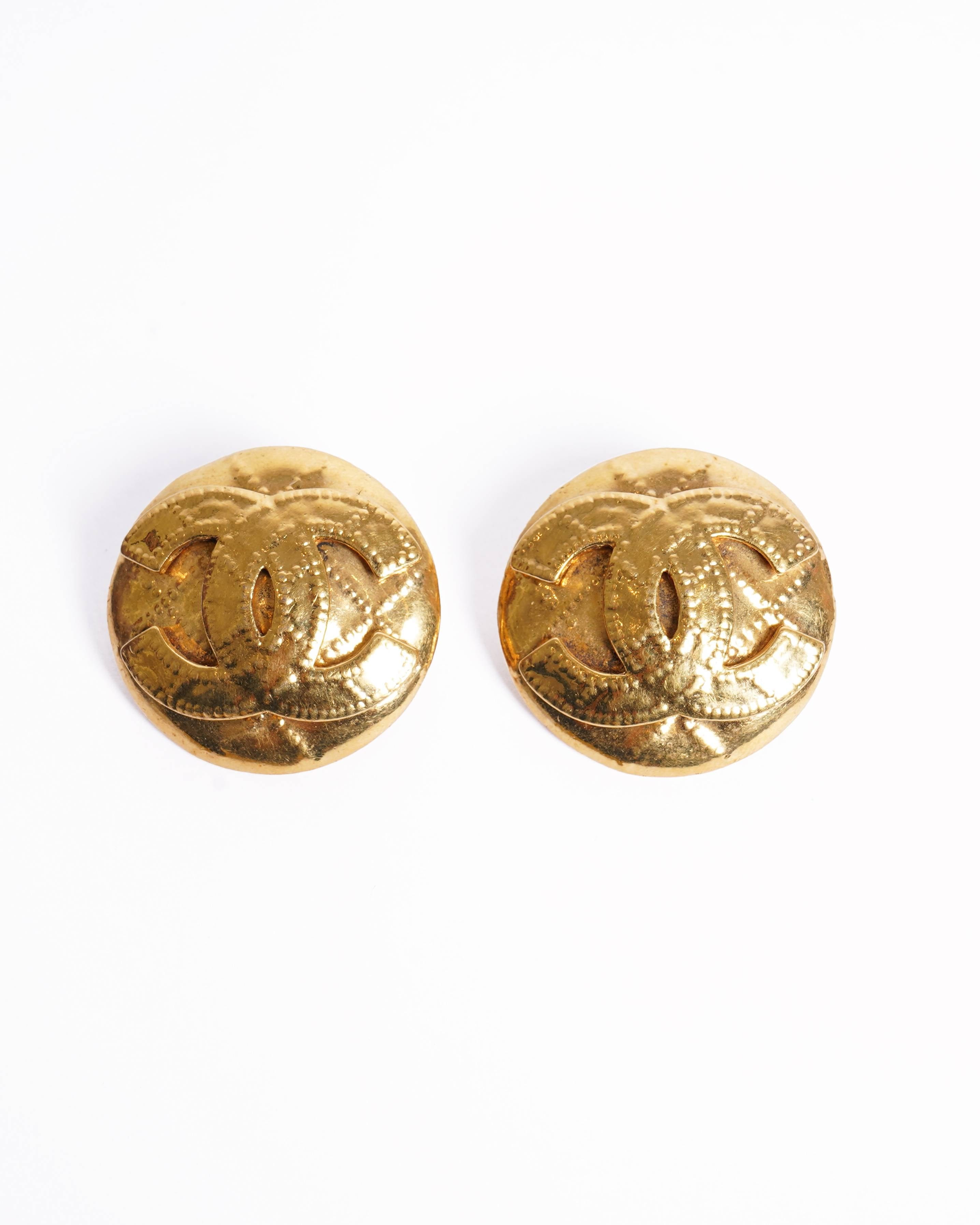 Chanel Vintage Chanel Gold Plated Made In France