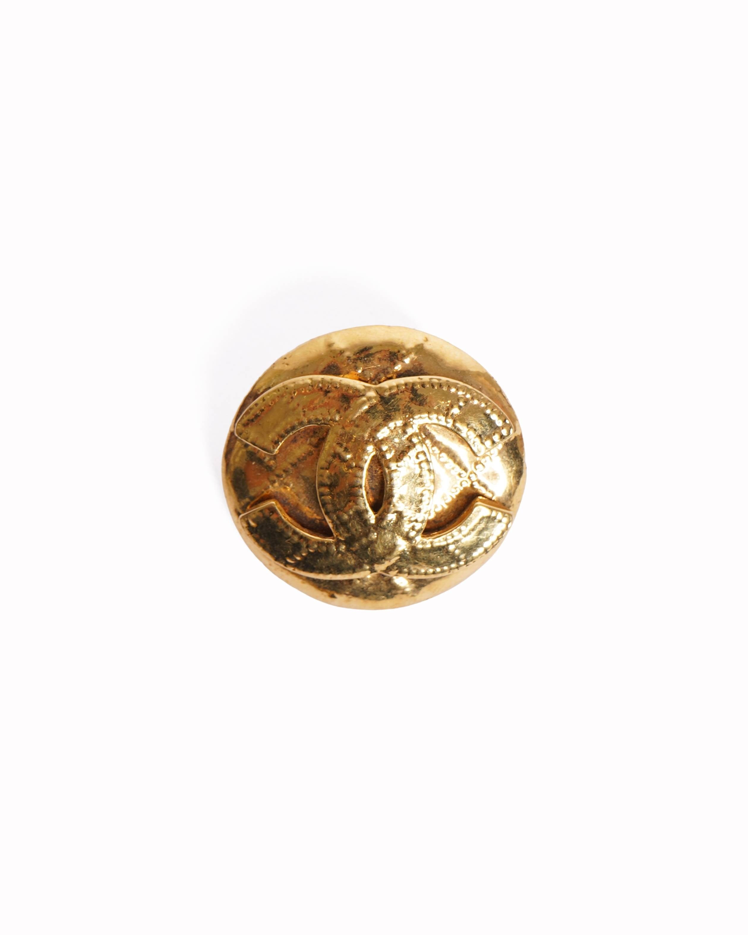 Chanel Vintage Chanel Gold Plated Made In France