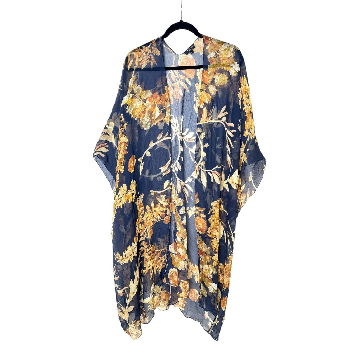 Chanel Silk Open Kaftan #36