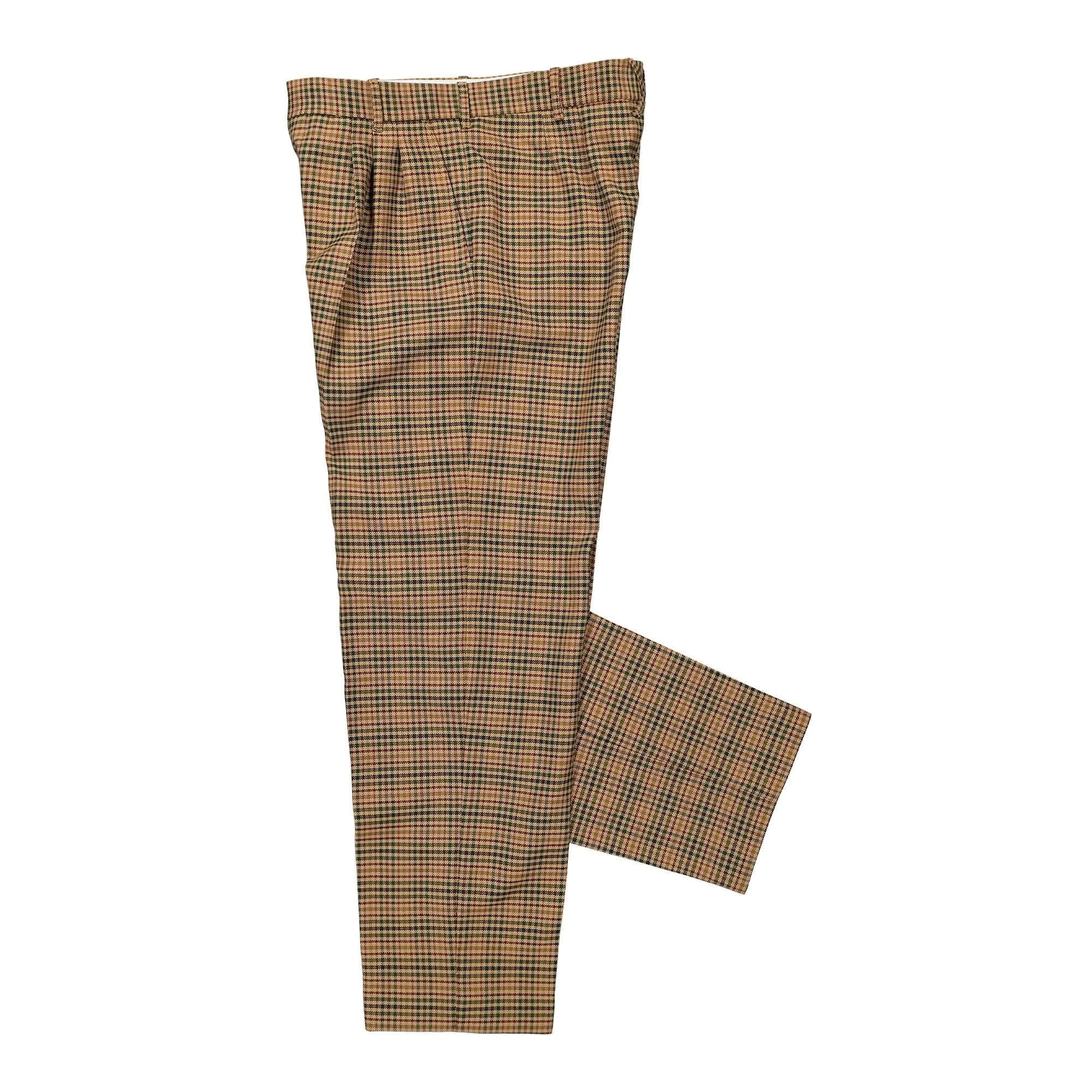 KENZO Check Tailored Pants