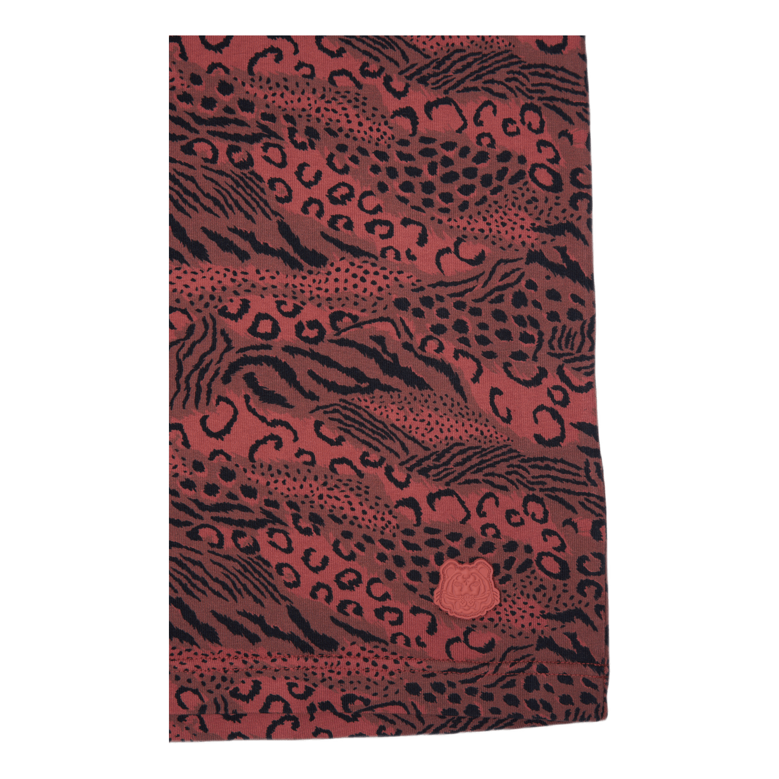 Kenzo Print Skate T - shirt Dark Rose