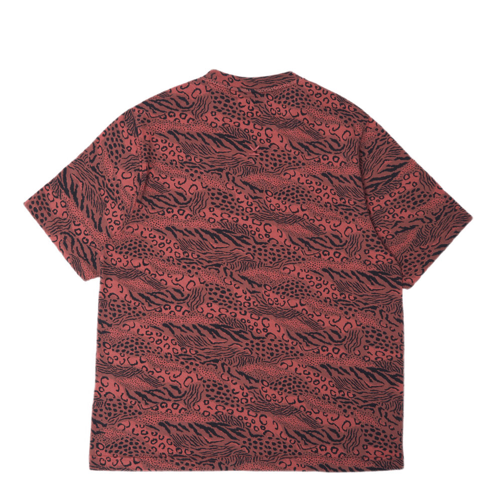 Kenzo Print Skate T - shirt Dark Rose