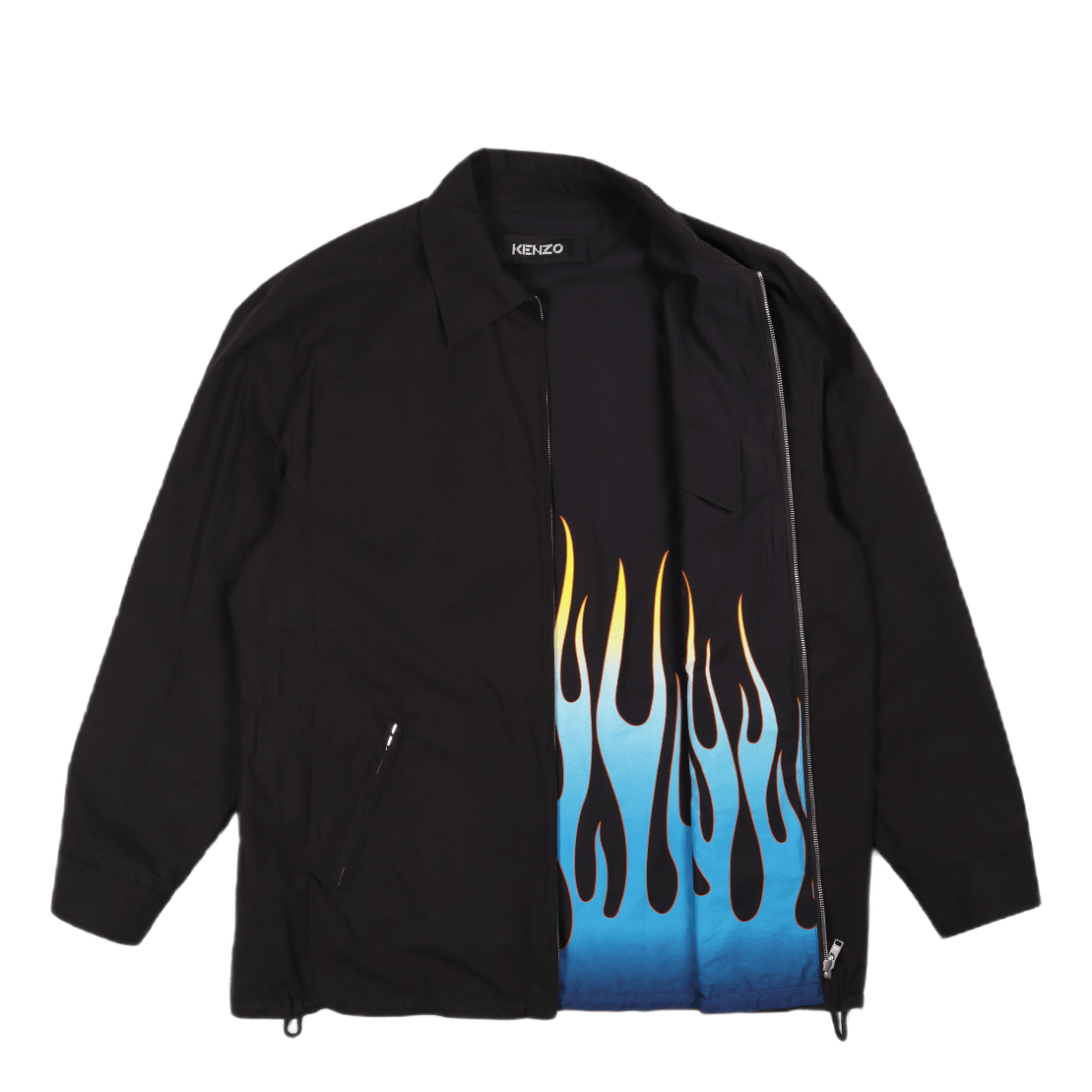 Kenzo Trench Coat/rain Coat Black