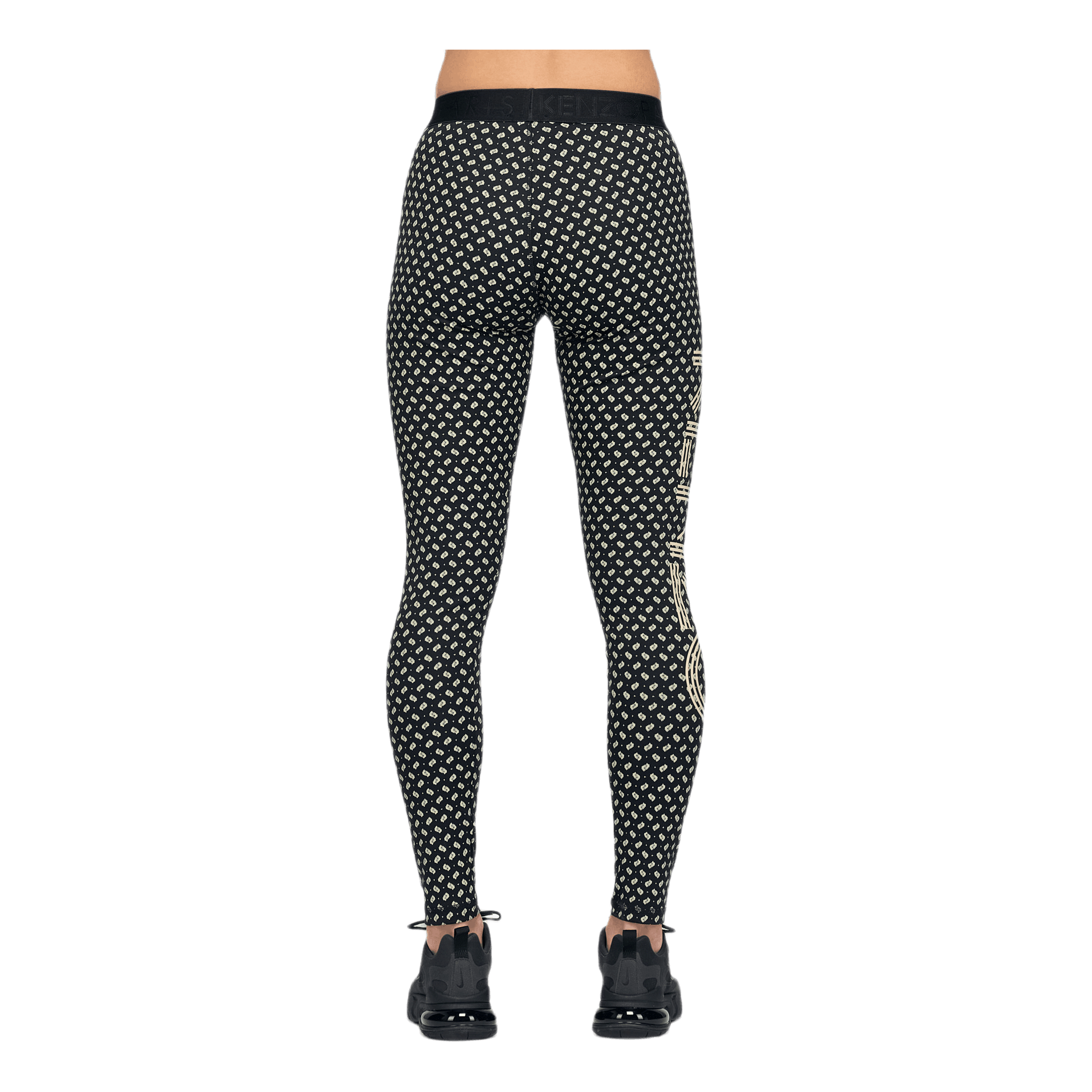 Kenzo Logo Ikat Leggings Black