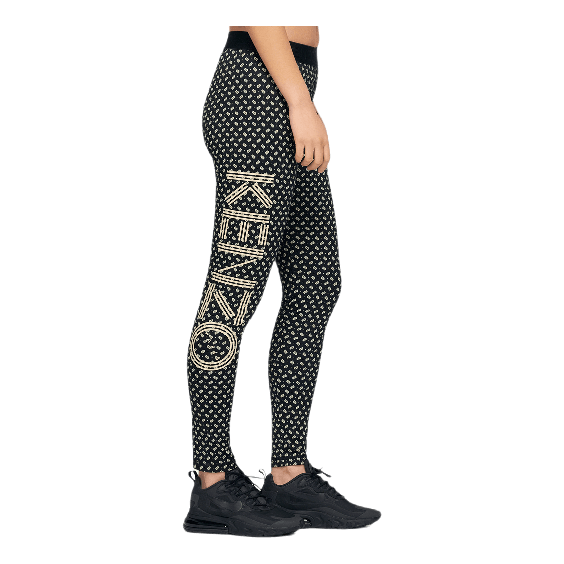 Kenzo Logo Ikat Leggings Black